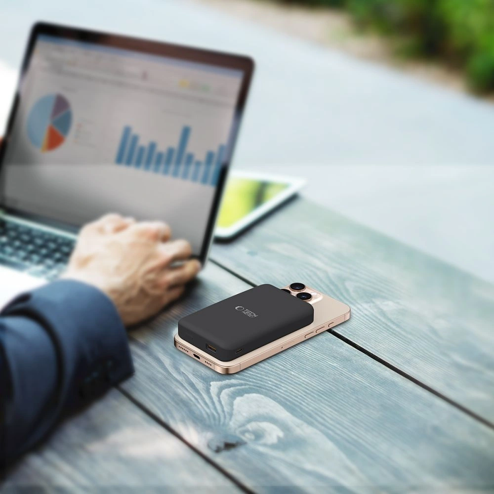 Tech-Protect PB24 LifeMag Qi2 MagSafe Power Bank 10000mah