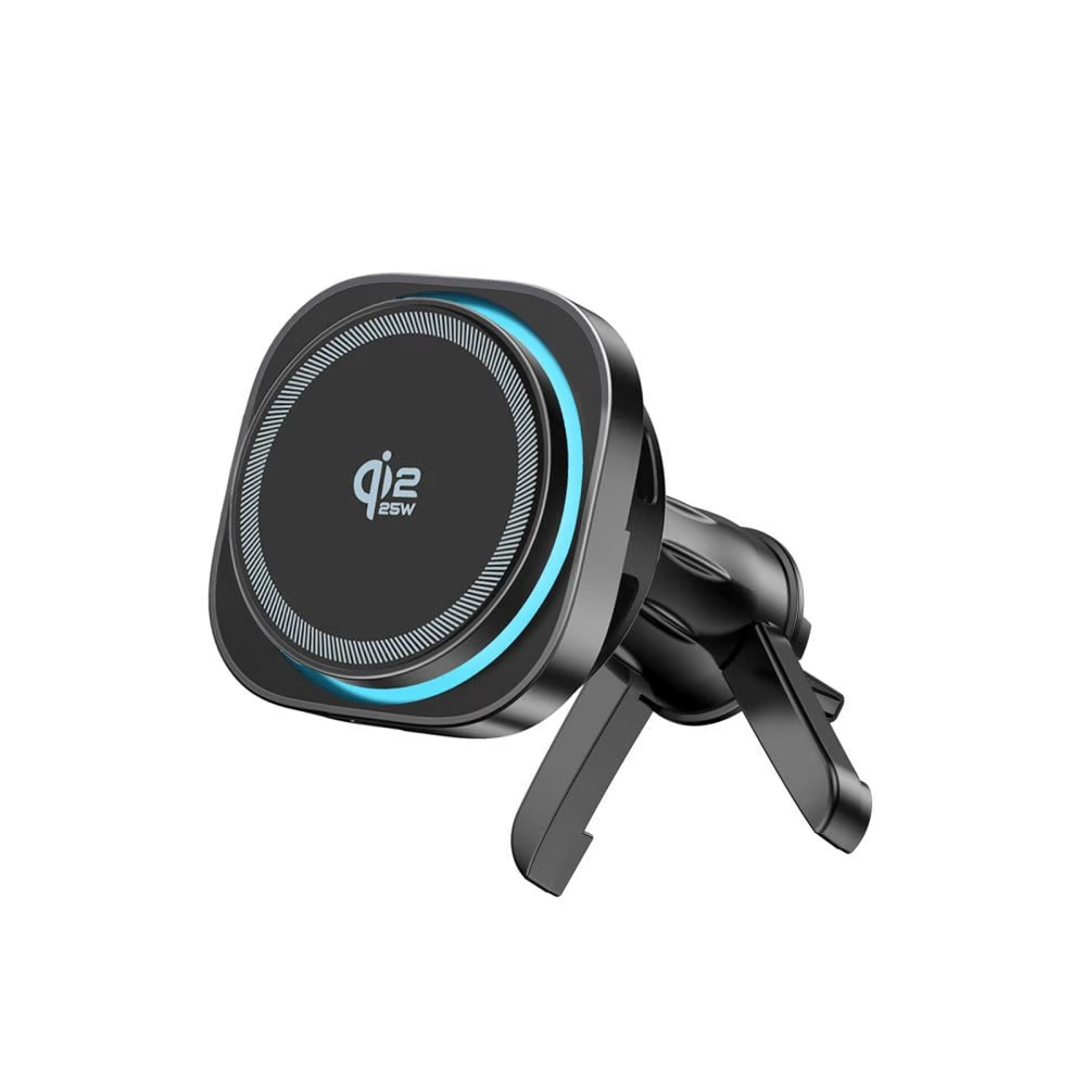Tech-Protect V20 Arcticboost Magnetic MagSafe Dashboard & Vent Car Mount Wireless Charger 25W Qi2.2