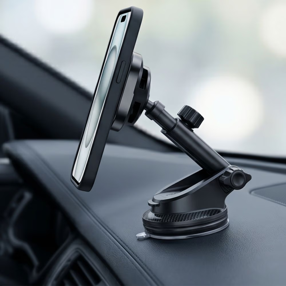 Tech-Protect V20 Arcticboost Magnetic MagSafe Dashboard & Vent Car Mount Wireless Charger 25W Qi2.2