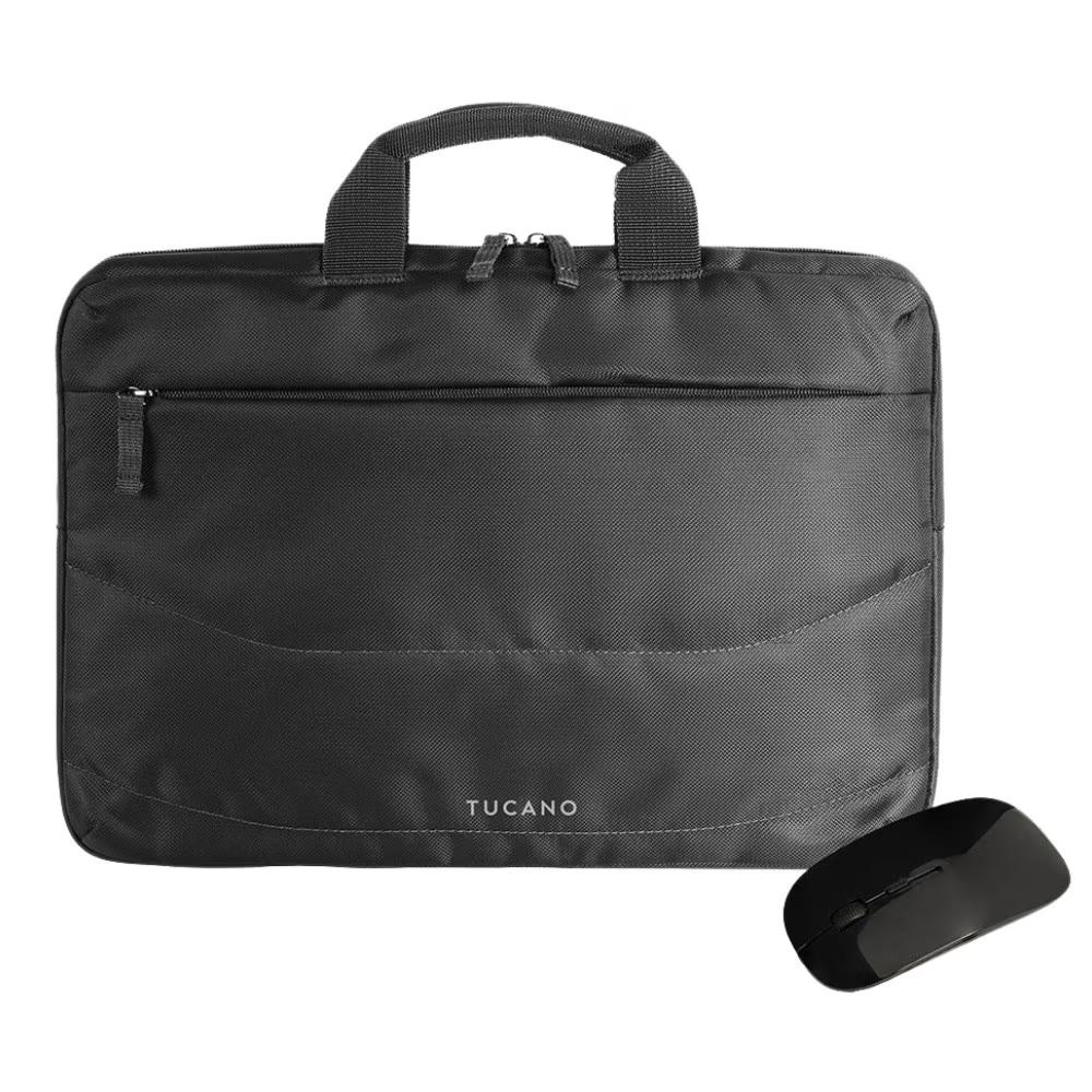 Tucano Idea Laptop Bag + Mouse Black