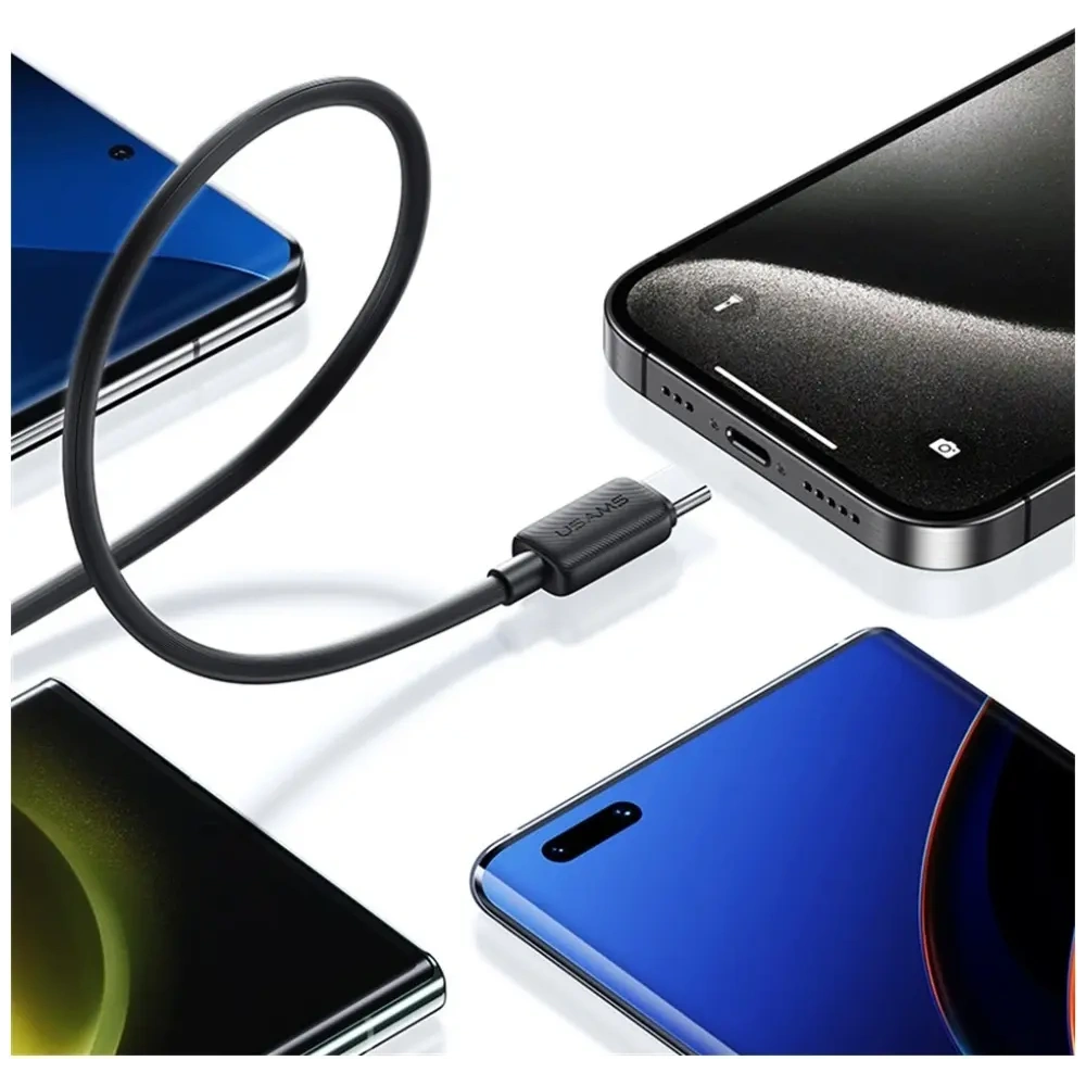 USAMS KY Series US-SJ691 60W USB-C/USB-C kábel (1m)