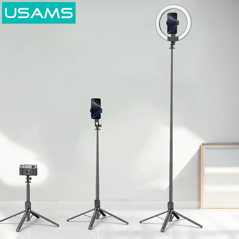 USAMS ZB323 Phone Holder with Light 10-inch 1200mAh 2.3m