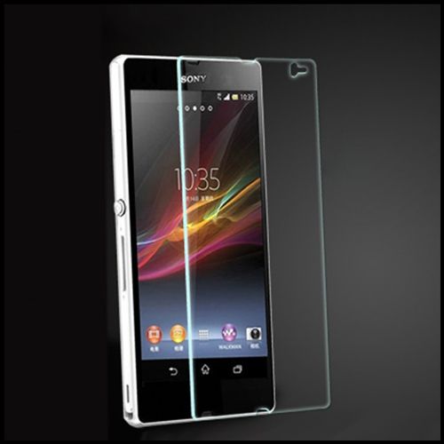 For-Sony-Xperia-Z-L36h-Tempered-Glass-Slim-Crystal-Clear-Film-Screen-Protector-For-Sony-Xperia