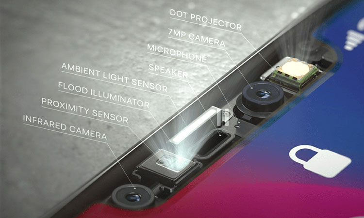 iphone-x-fényérzékelő-szenzor