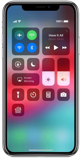 iphone_x_kijelzo_csere_beallitasok_vezerlokozpont