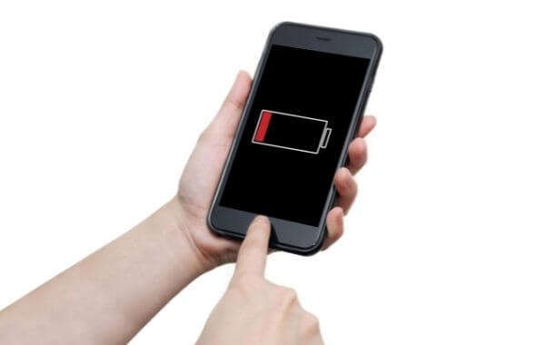 Egy lemerült telefon