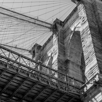 Régi kép a Brooklyn hídról