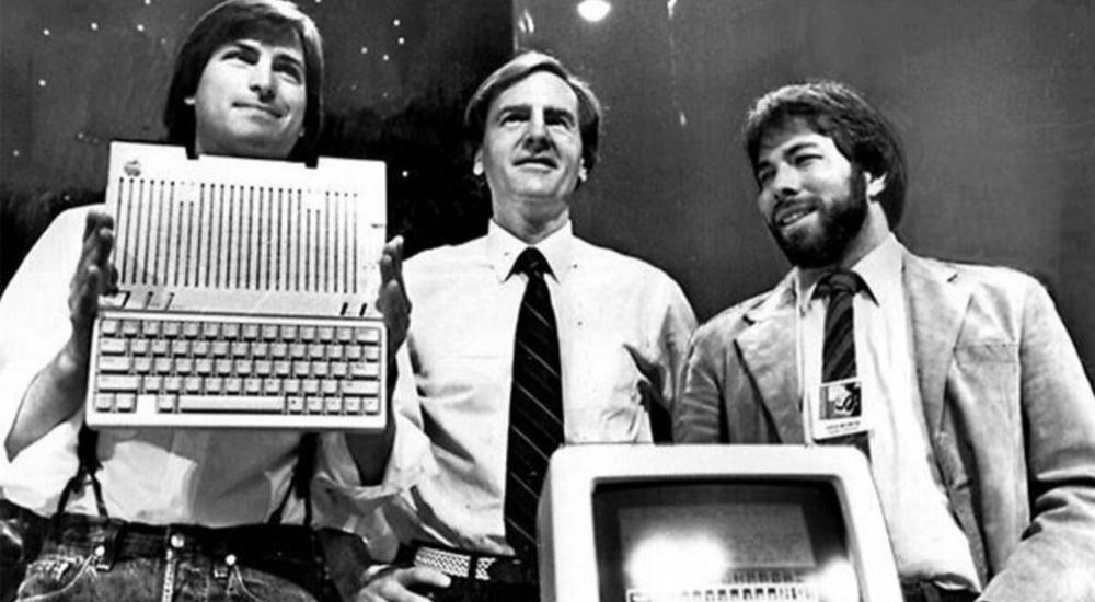 Az Apple alapítói: Jobs, Wayne és Wozniak