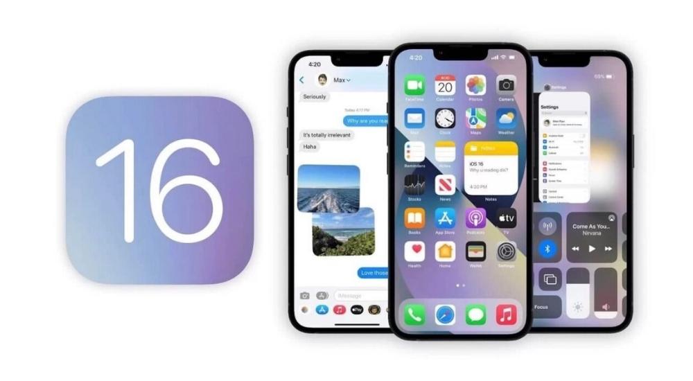 iOS 16 logó